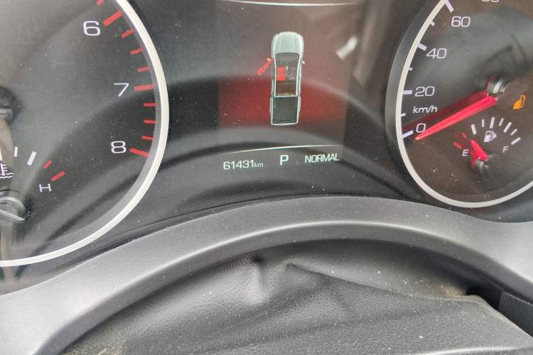 Used Great Wall Poer 2019 2.0T Automatic Gasoline 4x4 Sport Edition GW4C20B Odometer Close Up