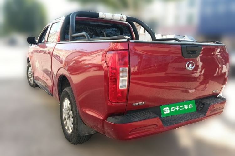 Used Great Wall Poer 2019 2.0T Commercial Version Manual Diesel Two-Wheel Drive Navigation Type Long Bed GW4D20M Rear Left 45 Deg