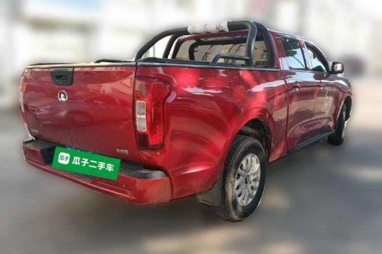 Used Great Wall Poer 2019 2.0T Commercial Version Manual Diesel Two-Wheel Drive Navigation Type Long Bed GW4D20M Rear Right 45 Deg