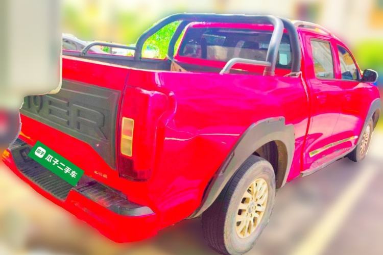 Used Great Wall Poer 2019 2.0T Commercial Version Manual Diesel Two-Wheel Drive Elite Long-Box GW4D20M Rear Right 45 Deg