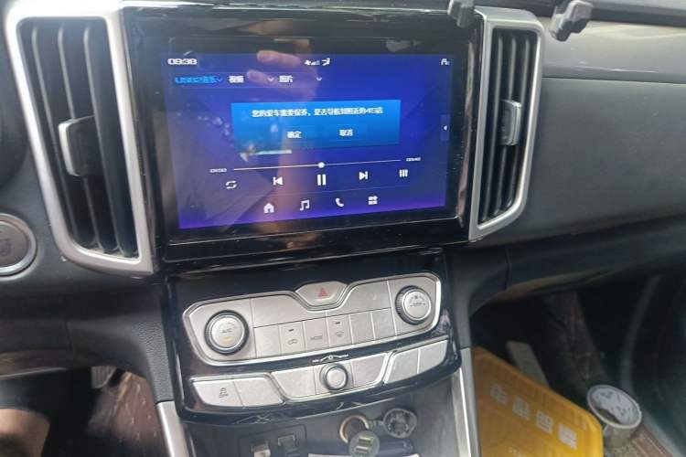 Used Great Wall Poer 2019 2.0T Commercial Version Manual Diesel Two-Wheel Drive Elite Long-Box GW4D20M Audio And AC Panel