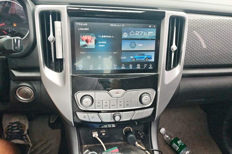 Used Great Wall Poer 2019 2.0T Automatic Gasoline Two-Wheel Drive Comfort Edition GW4C20B Audio And AC Panel