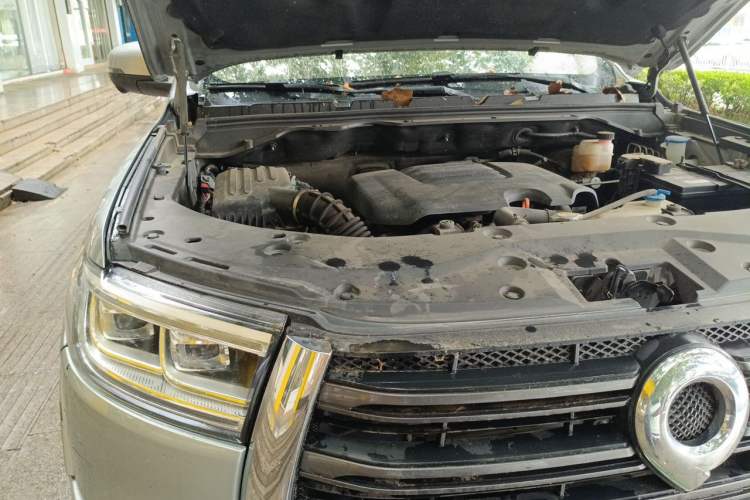 Used Great Wall Poer 2019 2.0T Automatic Gasoline 4x4 Comfort Edition GW4C20B Engine Bay Right