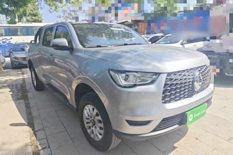 Used Great Wall Poer 2019 2.0T Commercial Version Automatic Gasoline Two-Wheel Drive Elite Trim with Long Bed – GW4C20B Front Right 45 Deg
