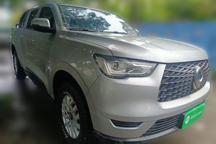 Used Great Wall Poer 2019 2.0T Commercial Version Manual Diesel Two-Wheel Drive Elite Long-Box GW4D20M Front Right 45 Deg