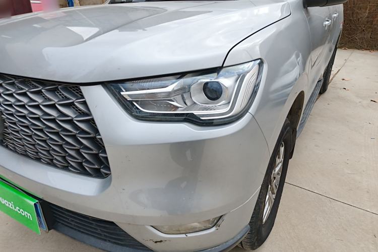 Used Great Wall Poer 2019 2.0T Commercial Version Manual Diesel Two-Wheel Drive Navigation Type Long Bed GW4D20M Left Front Headlight