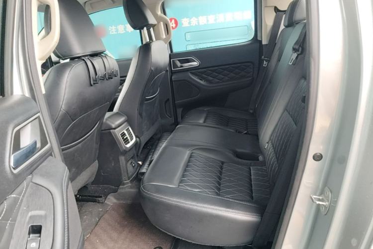 Used Great Wall Poer 2019 2.0T Automatic Gasoline 4x4 Comfort Edition GW4C20B Left Rear Seat