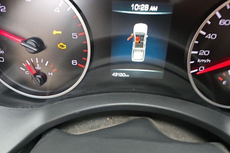Used Great Wall Poer 2019 2.0T Commercial Version Manual Diesel 4x4 Elite Long-Box GW4D20M Odometer Close Up