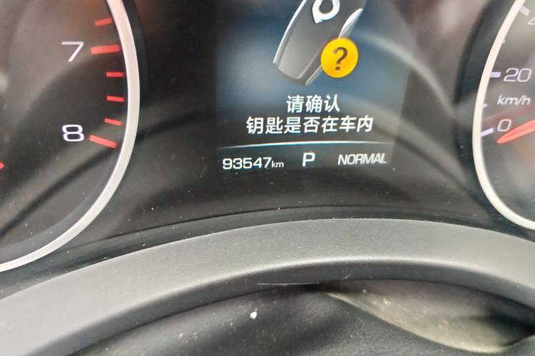 Used Great Wall Poer 2019 2.0T Automatic Gasoline Two-Wheel Drive Comfort Edition GW4C20B Odometer Close Up