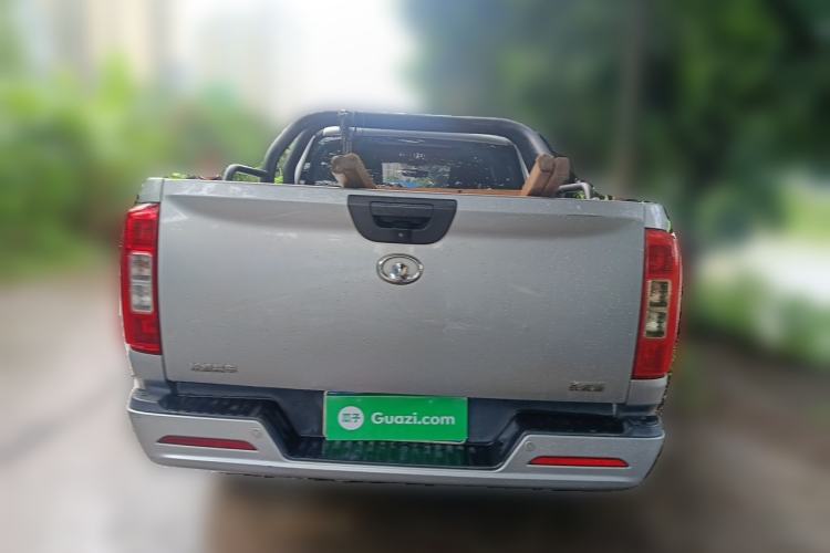 Used Great Wall Poer 2019 2.0T Commercial Version Manual Diesel Two-Wheel Drive Elite Long-Box GW4D20M Rear