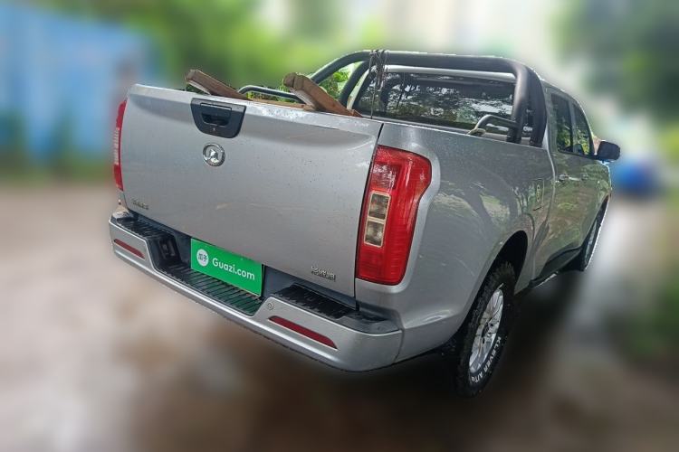 Used Great Wall Poer 2019 2.0T Commercial Version Manual Diesel Two-Wheel Drive Elite Long-Box GW4D20M Rear Right 45 Deg