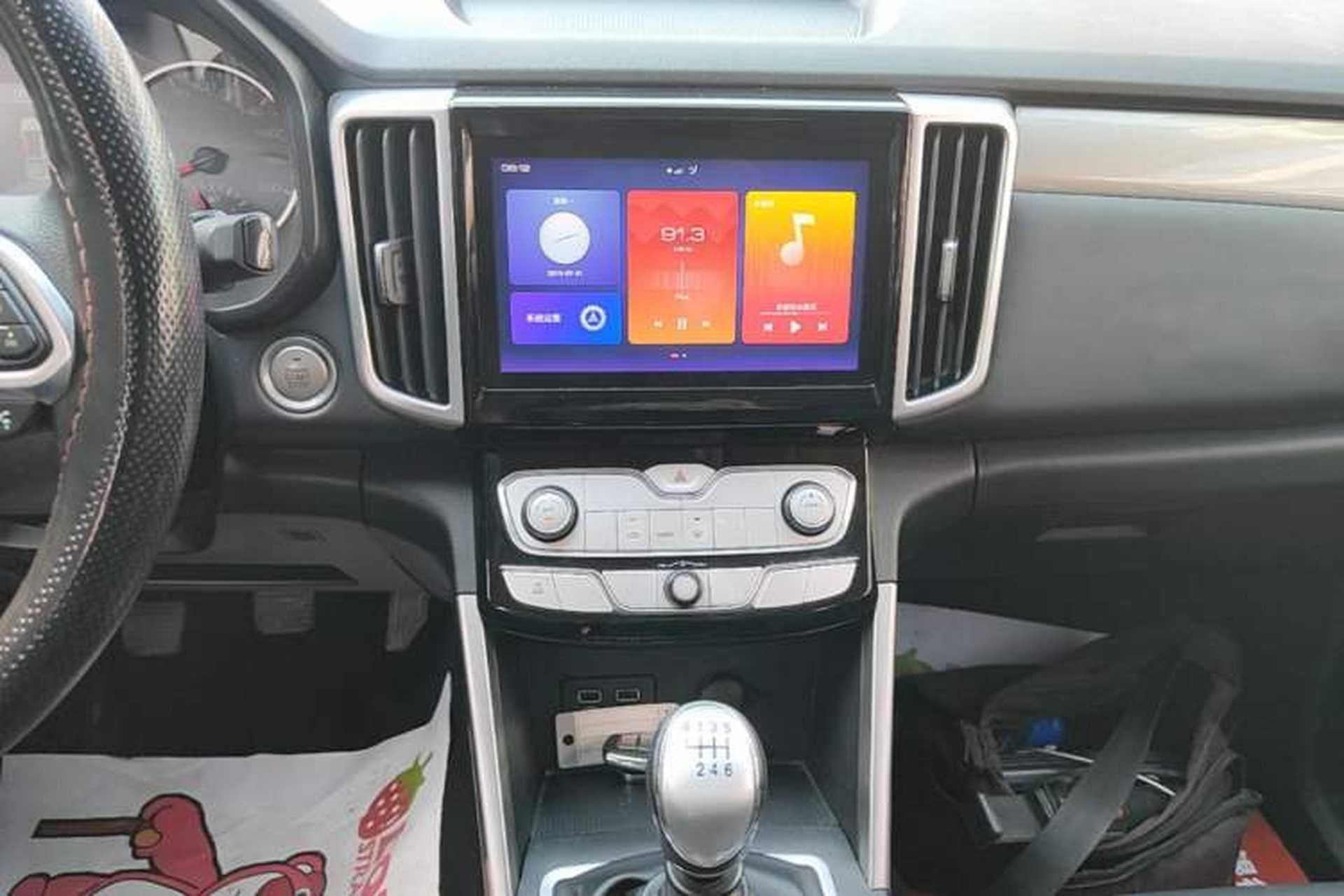 Used Great Wall Poer 2019 2.0T Commercial Version Manual Diesel Two-Wheel Drive Elite Long-Box GW4D20M Audio And AC Panel