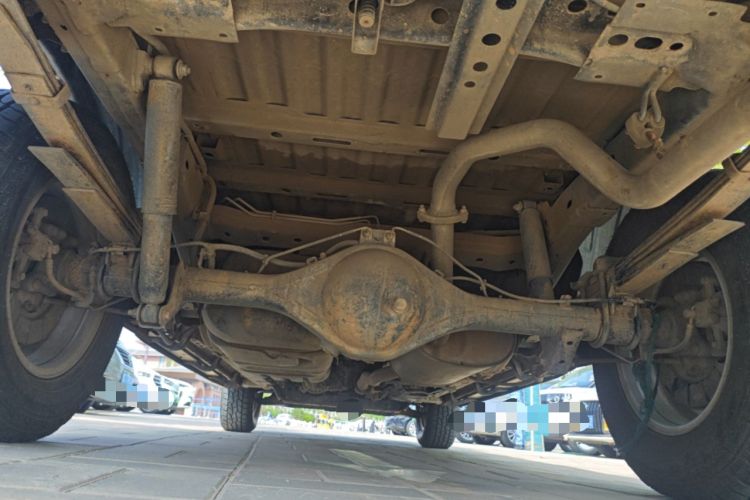 Used Great Wall Poer 2019 2.0T Commercial Version Manual Diesel 4x4 Elite Long-Box GW4D20M Chassis Rear