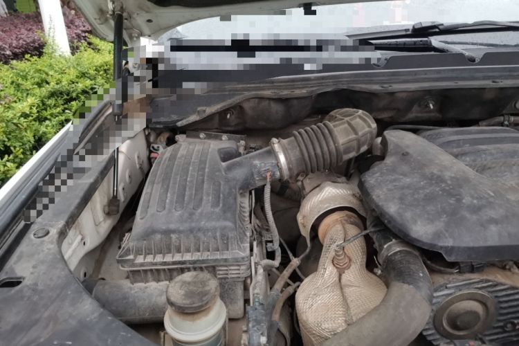 Used Great Wall Poer 2019 2.0T Commercial Version Manual Diesel Two-Wheel Drive Elite Long-Box GW4D20M Engine Bay Right