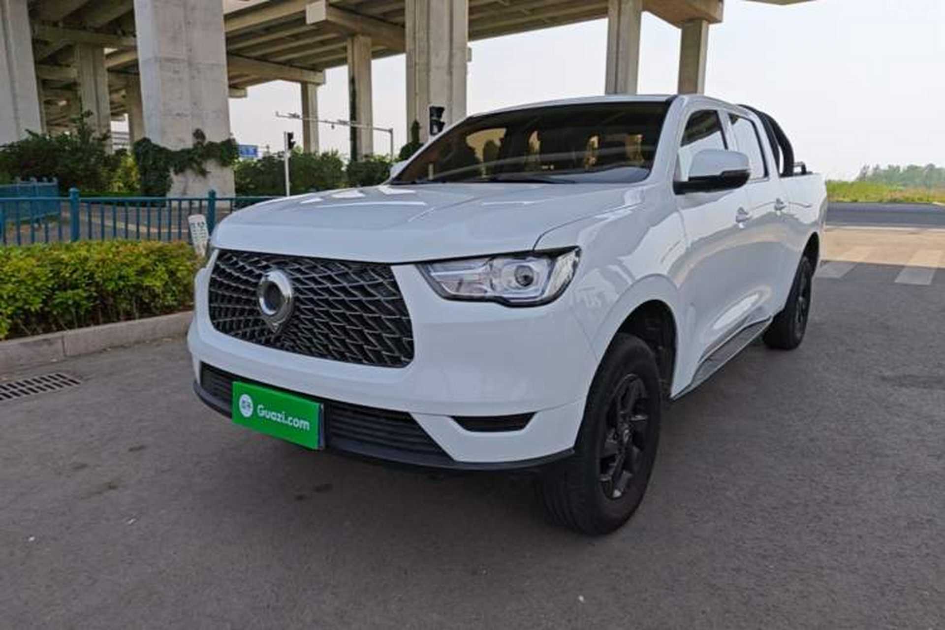 Used Great Wall Poer 2019 2.0T Commercial Version Manual Diesel Two-Wheel Drive Elite Long-Box GW4D20M Front Left 45 Deg