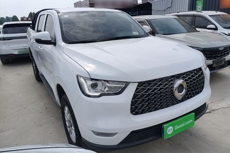 Used Great Wall Poer 2019 2.0T Commercial Version Manual Diesel 4x4 Elite Standard Box GW4D20M Front Right 45 Deg