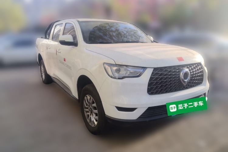 Used Great Wall Poer 2019 2.0T Commercial Version Automatic Gasoline Two-Wheel Drive Elite Trim with Long Bed – GW4C20B Front Right 45 Deg