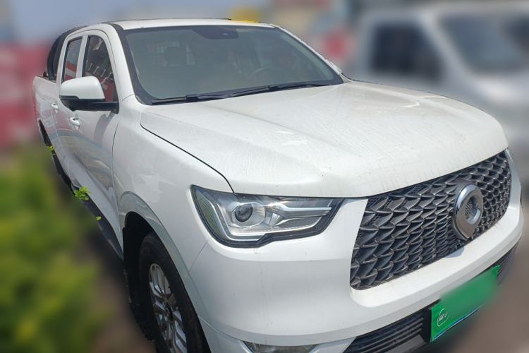 Used Great Wall Poer 2019 2.0T Commercial Version Manual Diesel 4x4 Navigation Type Long Bed GW4D20M Front Right 45 Deg
