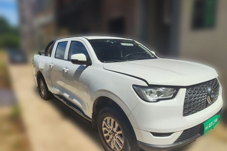 Used Great Wall Poer 2019 2.0T Commercial Version Automatic Gasoline Two-Wheel Drive Elite Trim with Long Bed – GW4C20B Front Right 45 Deg
