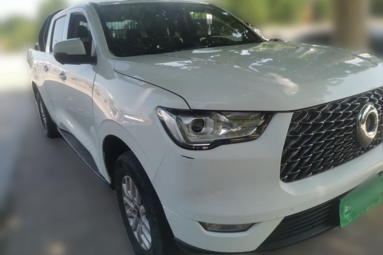 Used Great Wall Poer 2019 2.0T Commercial Version Manual Diesel 4x4 Navigation Type Long Bed GW4D20M Front Right 45 Deg
