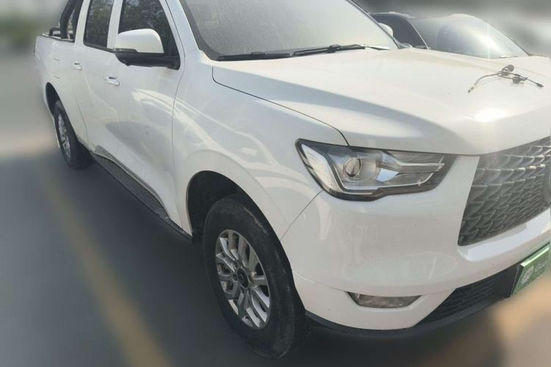 Used Great Wall Poer 2019 2.0T Commercial Version Manual Gasoline Two-Wheel Drive Navigation Type Long Bed GW4C20B Front Right 45 Deg