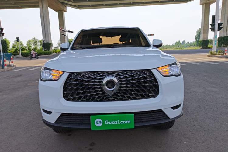 Used Great Wall Poer 2019 2.0T Commercial Version Manual Diesel Two-Wheel Drive Elite Long-Box GW4D20M Front