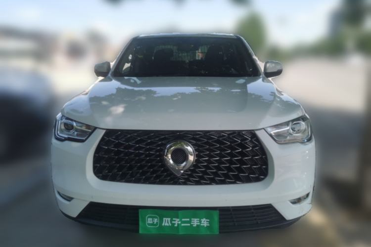 Used Great Wall Poer 2019 2.0T Commercial Version Manual Diesel 4x4 Navigation Type Long Bed GW4D20M Front