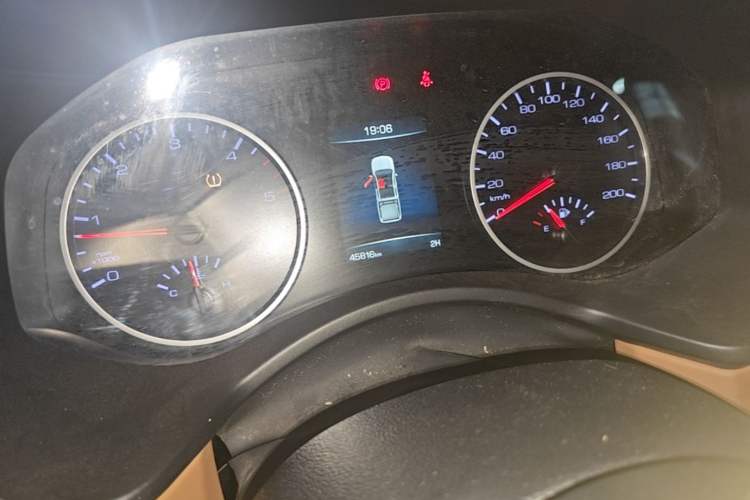 Used Great Wall Poer 2019 2.0T Commercial Version Manual Diesel 4x4 Elite Long-Box GW4D20M Instrument Cluster