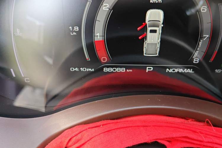 Used Great Wall Poer 2019 2.0T Automatic Gasoline 4x4 Premium Edition GW4C20B Odometer Close Up