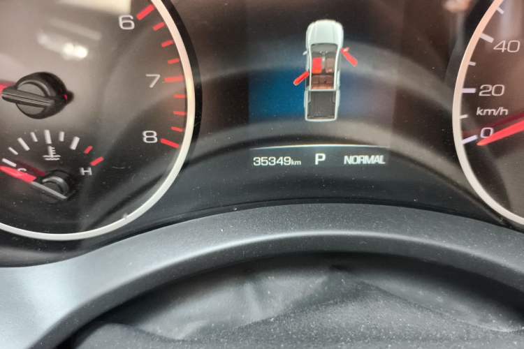 Used Great Wall Poer 2019 2.0T Automatic Gasoline Two-Wheel Drive Comfort Edition GW4C20B Odometer Close Up