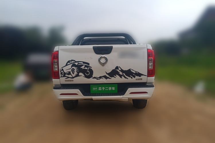 Used Great Wall Poer 2019 2.0T Commercial Version Manual Diesel 4x4 Elite Long-Box GW4D20M Rear