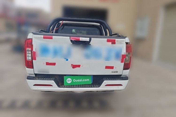 Used Great Wall Poer 2019 2.0T Commercial Version Manual Diesel Two-Wheel Drive Elite Standard Box GW4D20M Rear