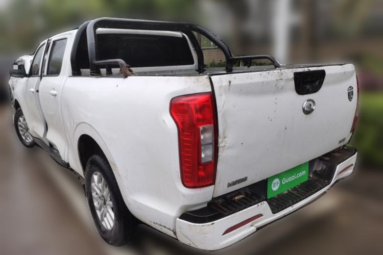 Used Great Wall Poer 2019 2.0T Commercial Version Manual Diesel Two-Wheel Drive Elite Long-Box GW4D20M Rear Left 45 Deg