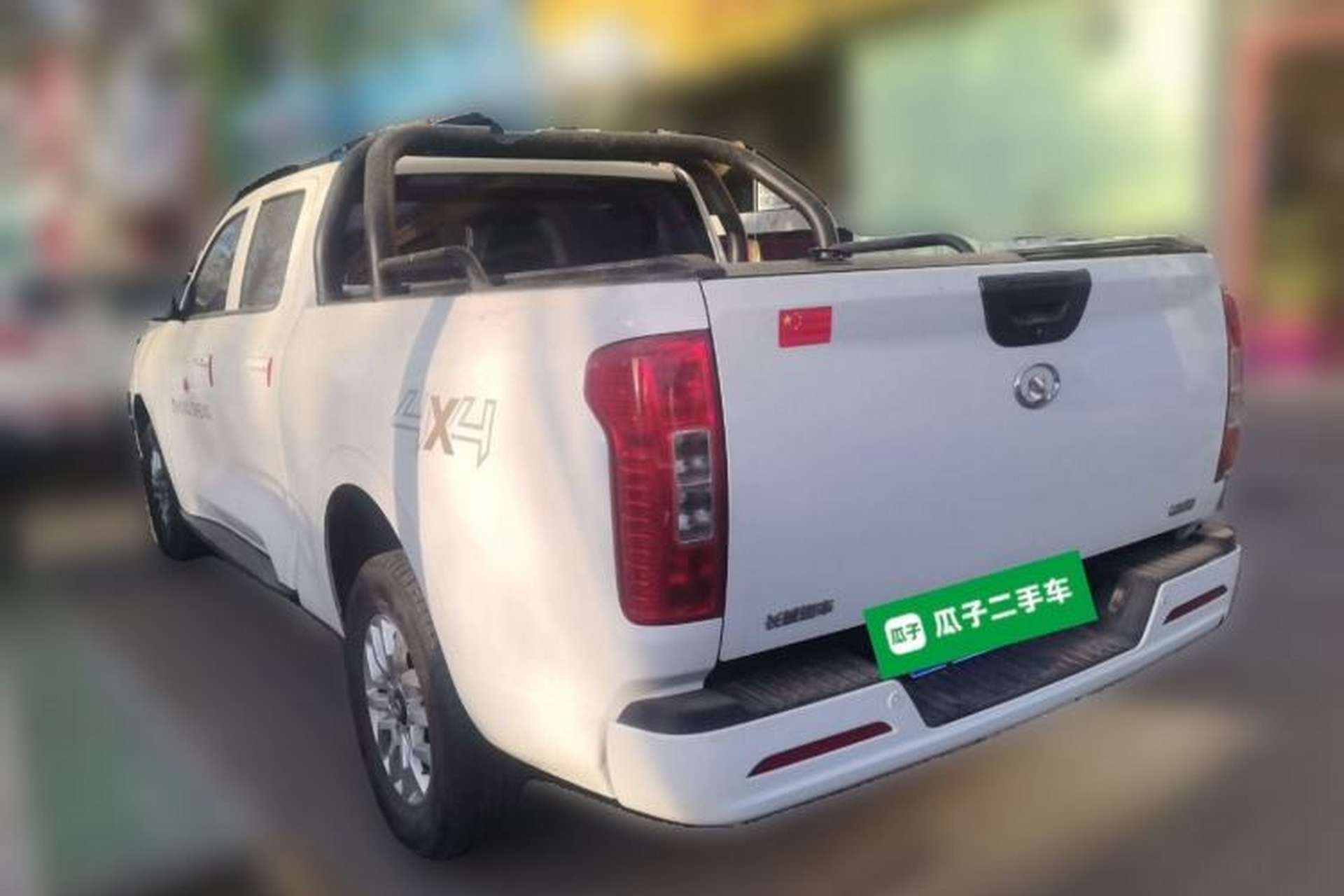 Used Great Wall Poer 2019 2.0T Commercial Version Automatic Gasoline Two-Wheel Drive Elite Trim with Long Bed – GW4C20B Rear Left 45 Deg
