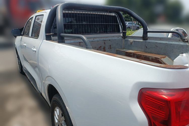 Used Great Wall Poer 2019 2.0T Commercial Version Manual Diesel 4x4 Navigation Type Long Bed GW4D20M Rear Left 45 Deg