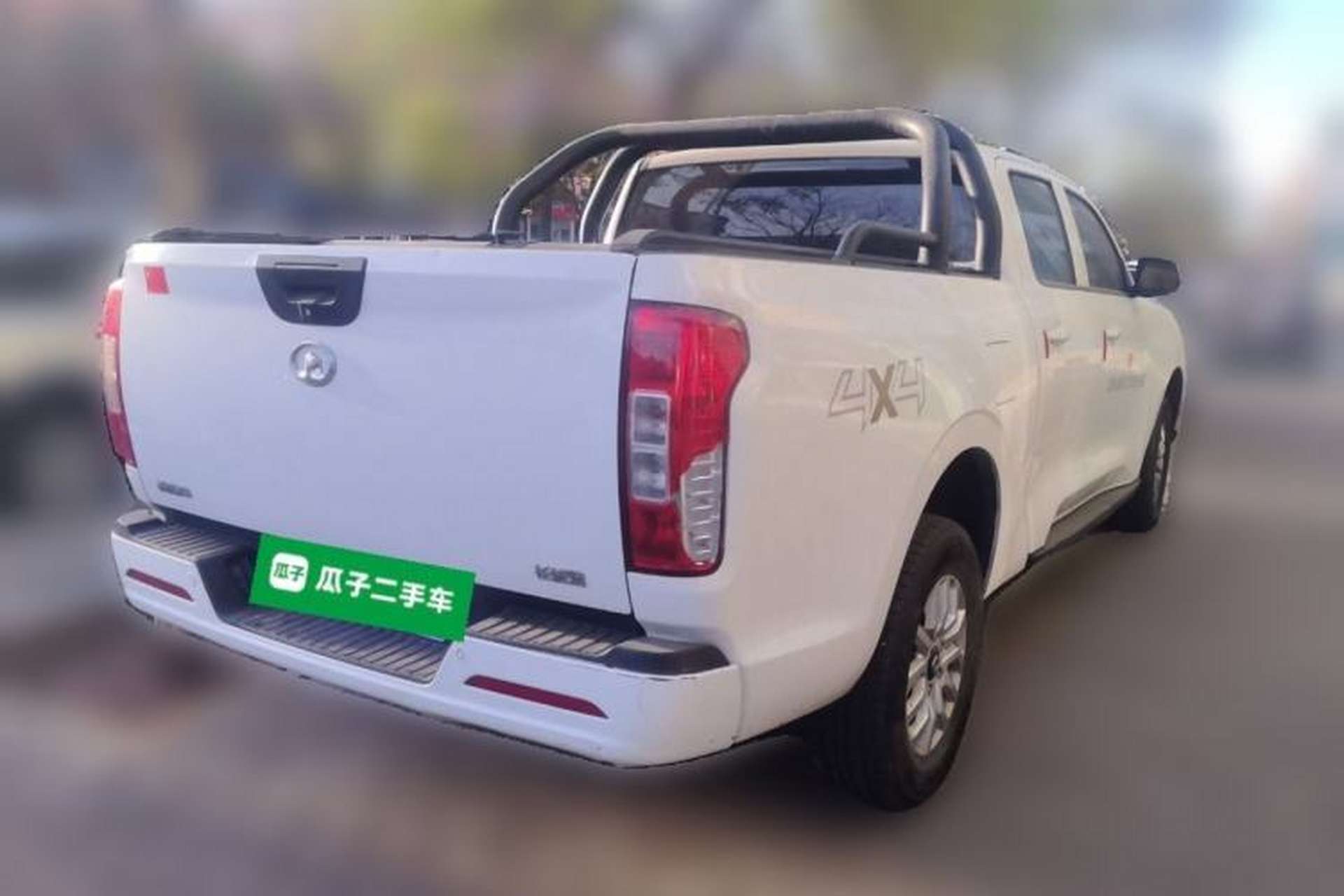 Used Great Wall Poer 2019 2.0T Commercial Version Automatic Gasoline Two-Wheel Drive Elite Trim with Long Bed – GW4C20B Rear Right 45 Deg