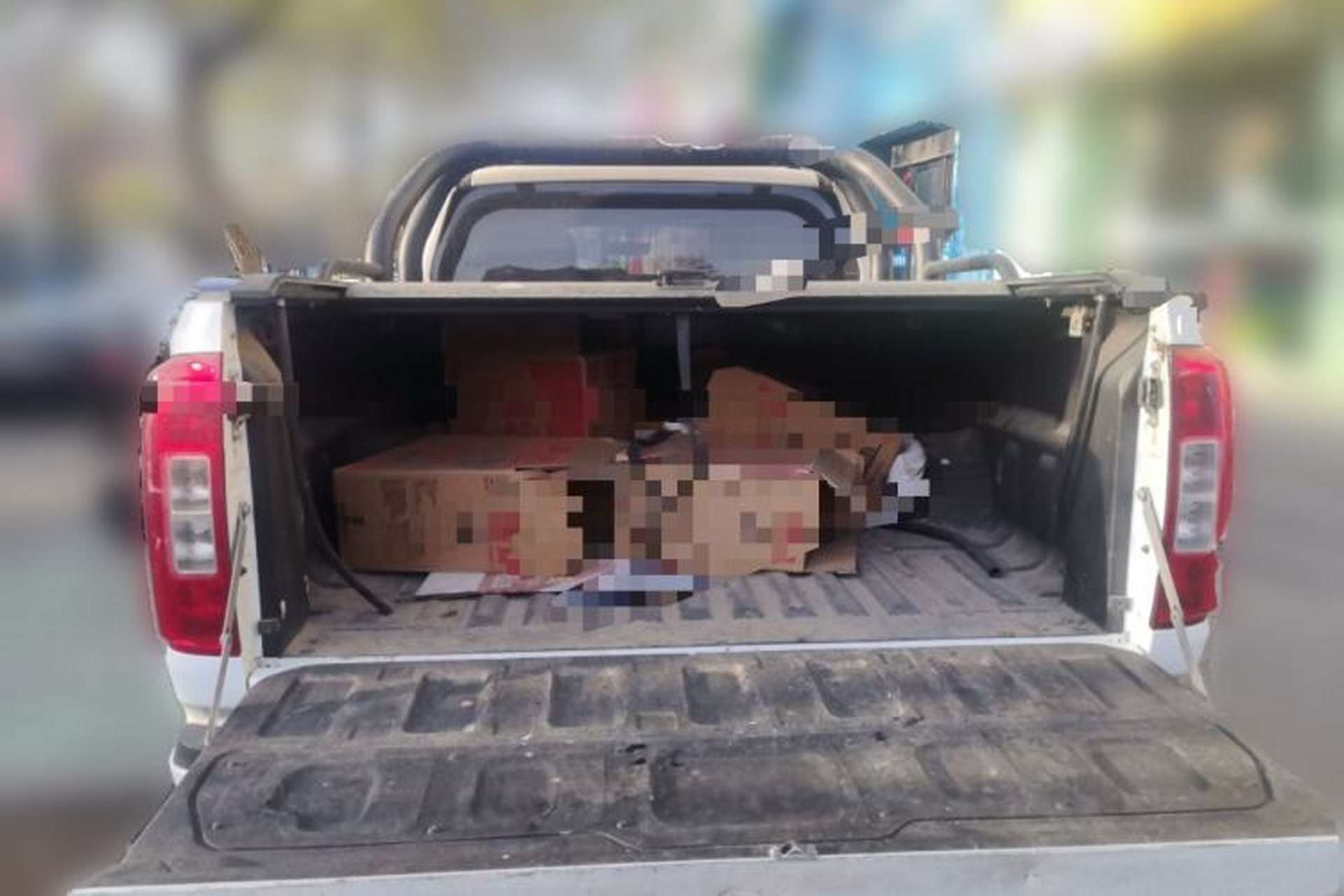 Used Great Wall Poer 2019 2.0T Commercial Version Automatic Gasoline Two-Wheel Drive Elite Trim with Long Bed – GW4C20B Trunk