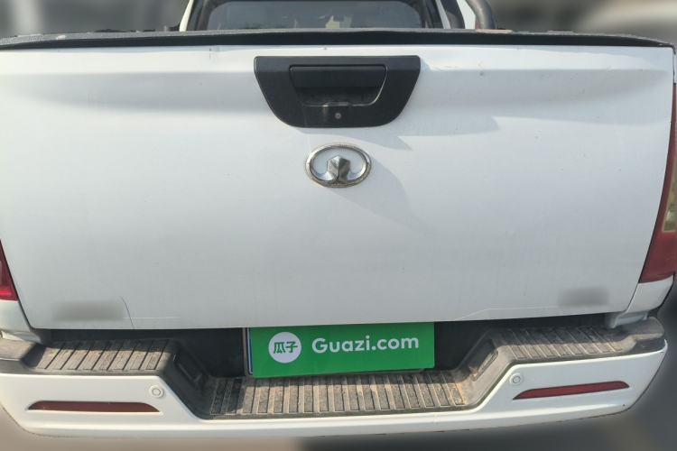Used Great Wall Poer 2019 2.0T Commercial Version Manual Gasoline Two-Wheel Drive Navigation Type Long Bed GW4C20B Trunk