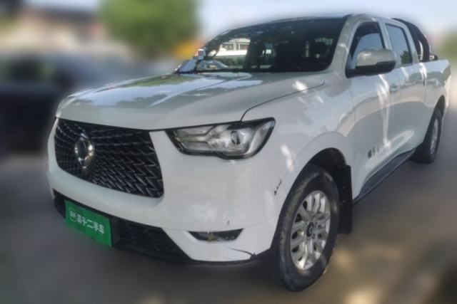 Used Great Wall Poer 2019 2.0T Commercial Version Manual Diesel 4x4 Navigation Type Long Bed GW4D20M