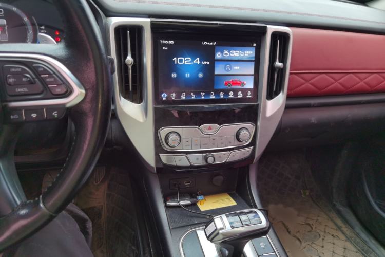 Used Great Wall Poer 2020 2.0T Off-Road Version Automatic Gasoline Four-Wheel Drive High-End Edition GW4C20B Audio And AC Panel