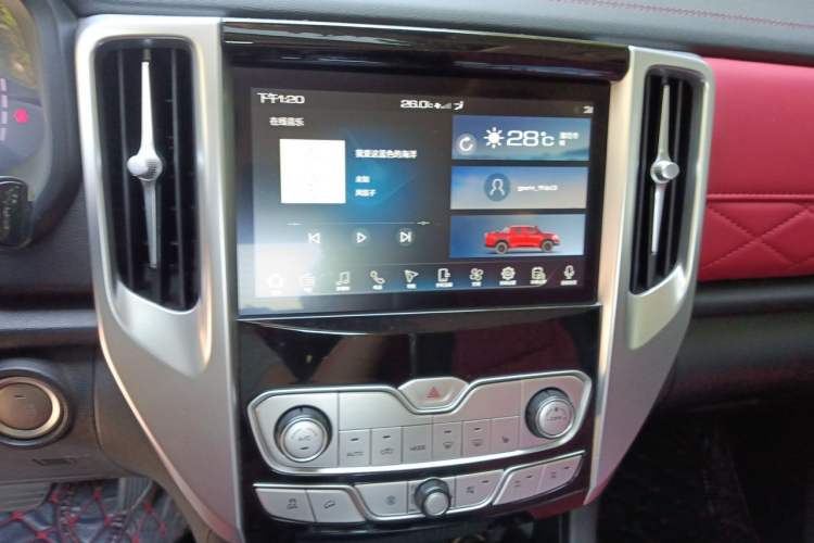 Used Great Wall Poer 2020 2.0T Off-Road Edition Automatic Gasoline 4x4 Limited Edition GW4C20B Audio And AC Panel