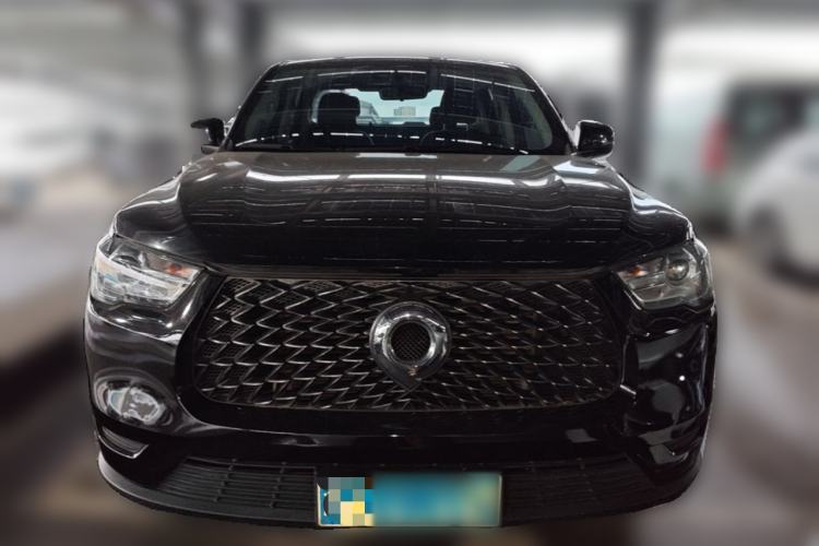 Used Great Wall Poer 2020 2.0T Commercial Version Automatic Diesel Two-Wheel Drive Elite Trim with Long Bed – GW4D20M Front