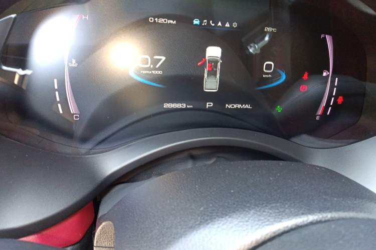 Used Great Wall Poer 2020 2.0T Off-Road Edition Automatic Gasoline 4x4 Limited Edition GW4C20B Odometer Close Up
