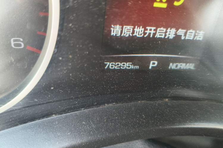 Used Great Wall Poer  Odometer Close Up