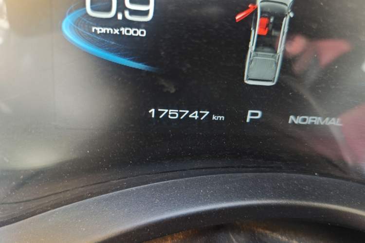 Used Great Wall Poer 2020 2.0T Off-Road Version Automatic Gasoline Four-Wheel Drive High-End Edition GW4C20B Odometer Close Up