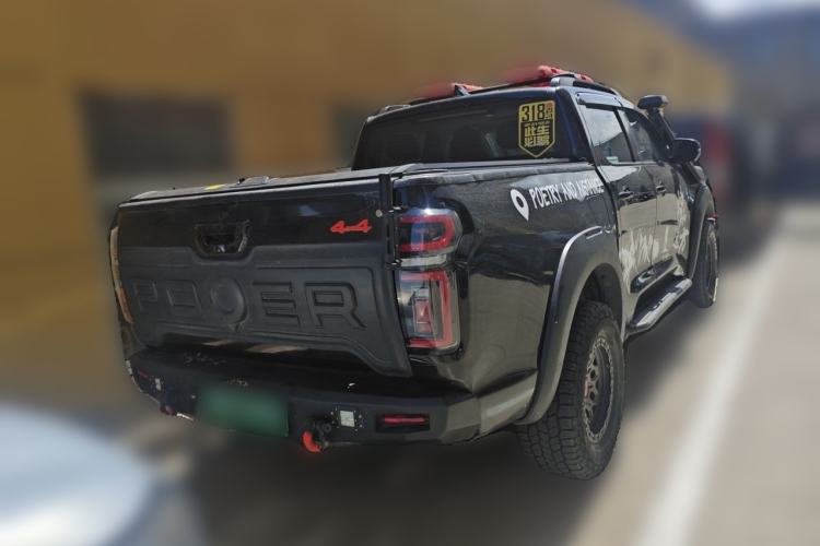 Used Great Wall Poer 2020 2.0T Off-Road Version Automatic Gasoline Four-Wheel Drive High-End Edition GW4C20B Rear Right 45 Deg