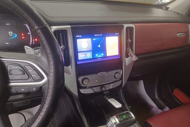 Used Great Wall Poer 2020 2.0T Off-Road Edition Automatic Diesel 4x4 High-End Version GW4D20M Audio And AC Panel