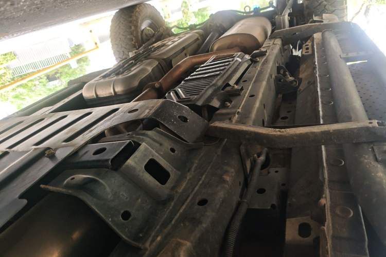 Used Great Wall Poer 2020 2.0T Off-Road Edition Automatic Diesel 4x4 Advanced Version with Trailer Capability GW4D20M Chassis Front Left