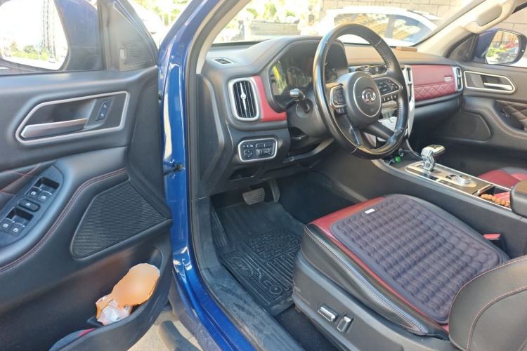 Used Great Wall Poer 2020 2.0T Off-Road Version Automatic Gasoline Four-Wheel Drive High-End Edition GW4C20B Driver Seat