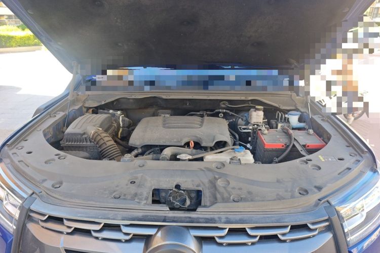 Used Great Wall Poer 2020 2.0T Off-Road Version Automatic Gasoline Four-Wheel Drive High-End Edition GW4C20B Engine Bay